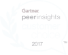 Gartner peer insights customers' choiсe 2017 受賞アイコン